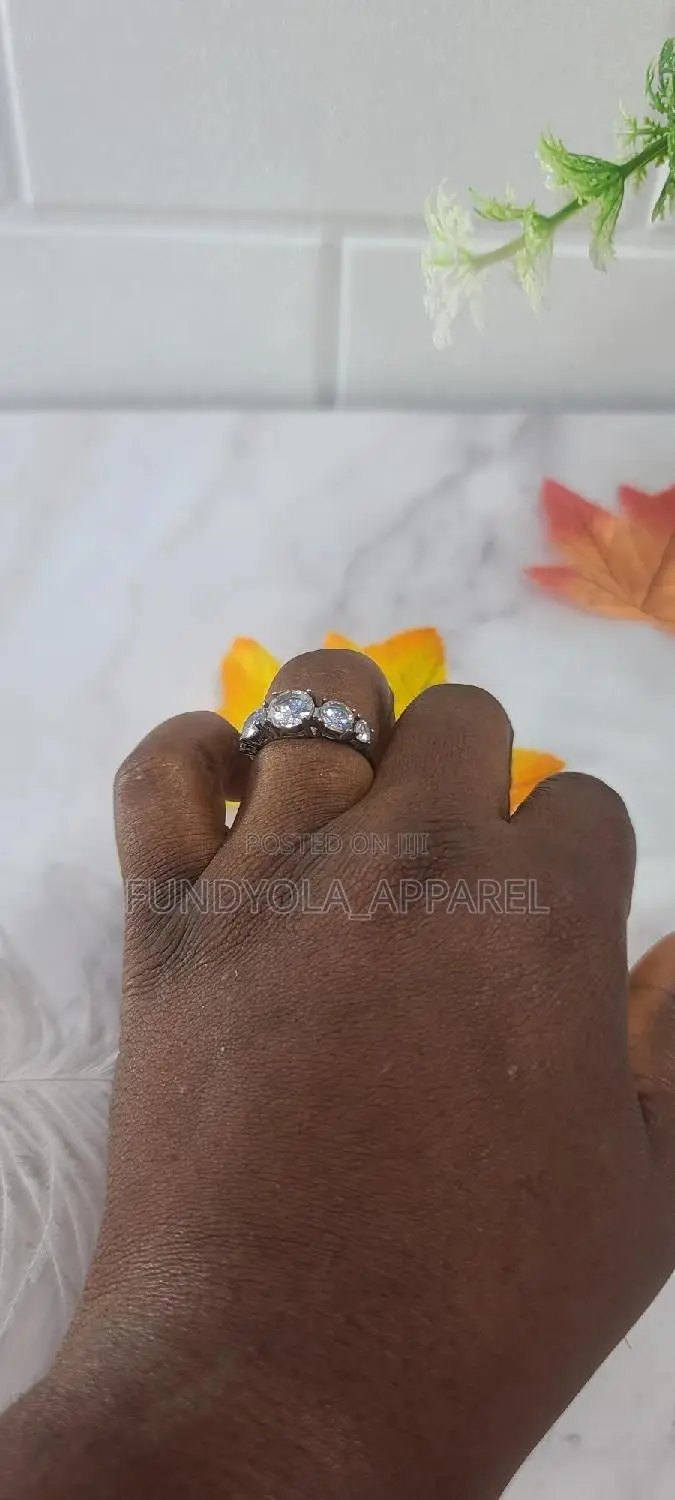 Engagement Ring Silver