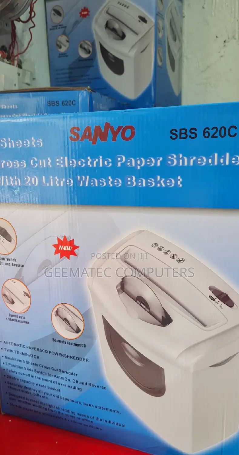 Sanyo SBS 620C Paper Shredder