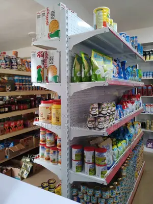 High Quality Double Supermarket Shelves