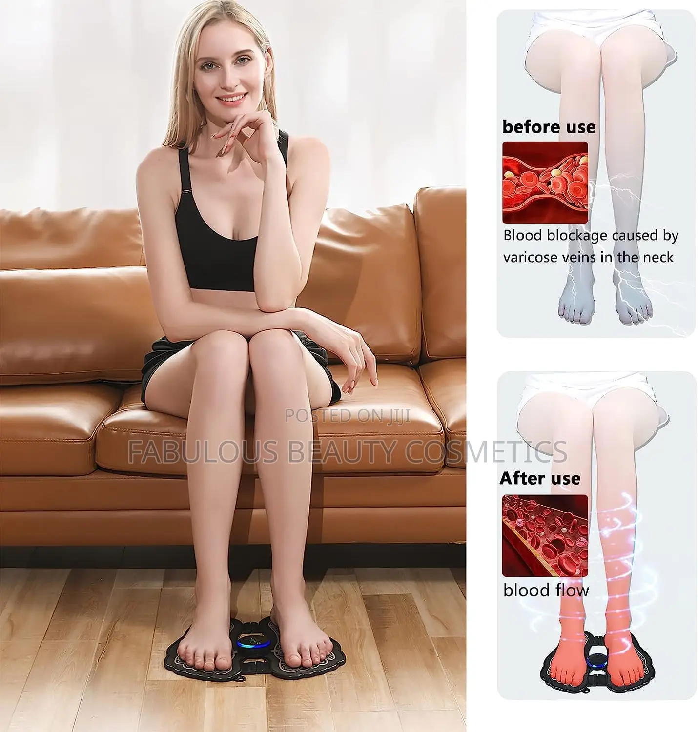 Device EMS Foot Massager Stimulator Full Automatic Massage