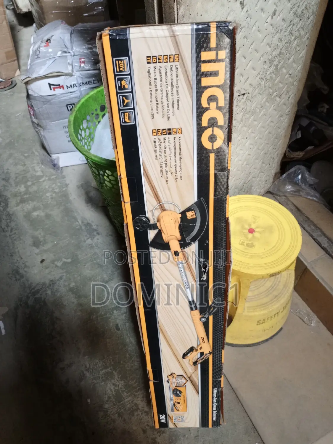 Ingco Cordless Brush Cutter 20v