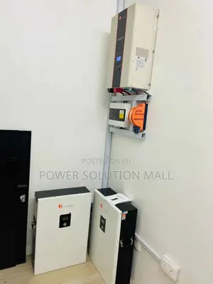 7.5kva Inverter With 2 X 5kwh Lithium Ion Battery