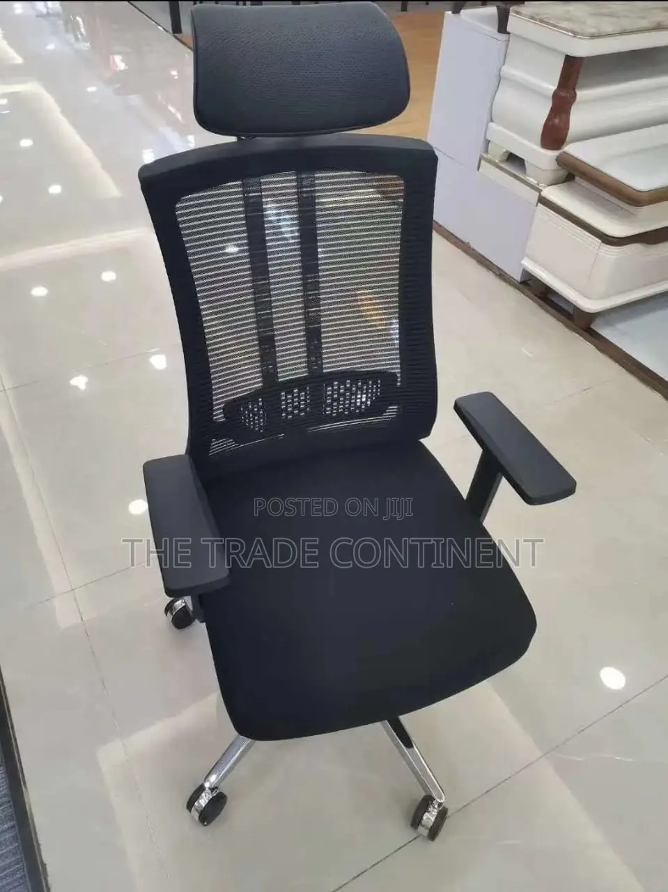 Netted Backrest Chair