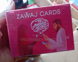 Photo - Zawaj Card: Muslim Marriage Meeting Couple Conversation Deck