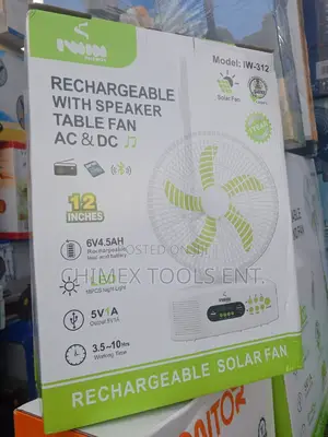 Table Rechargeable Fans Original