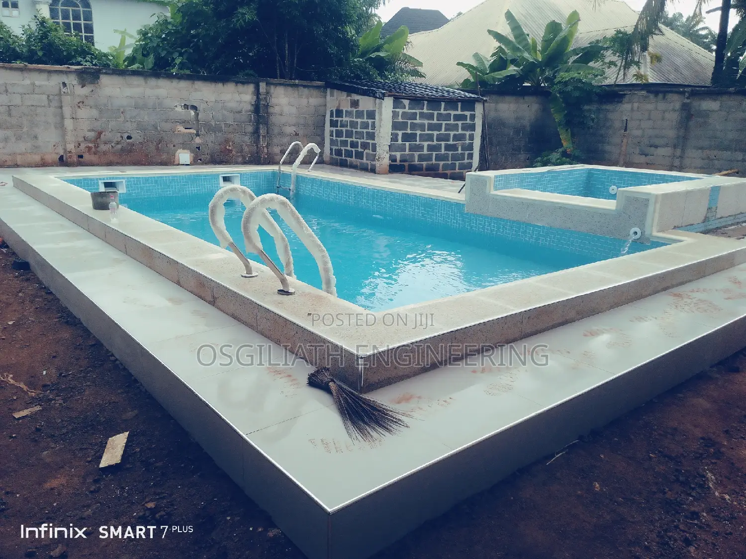 Swimming Pool With Jacuzzi Engineer