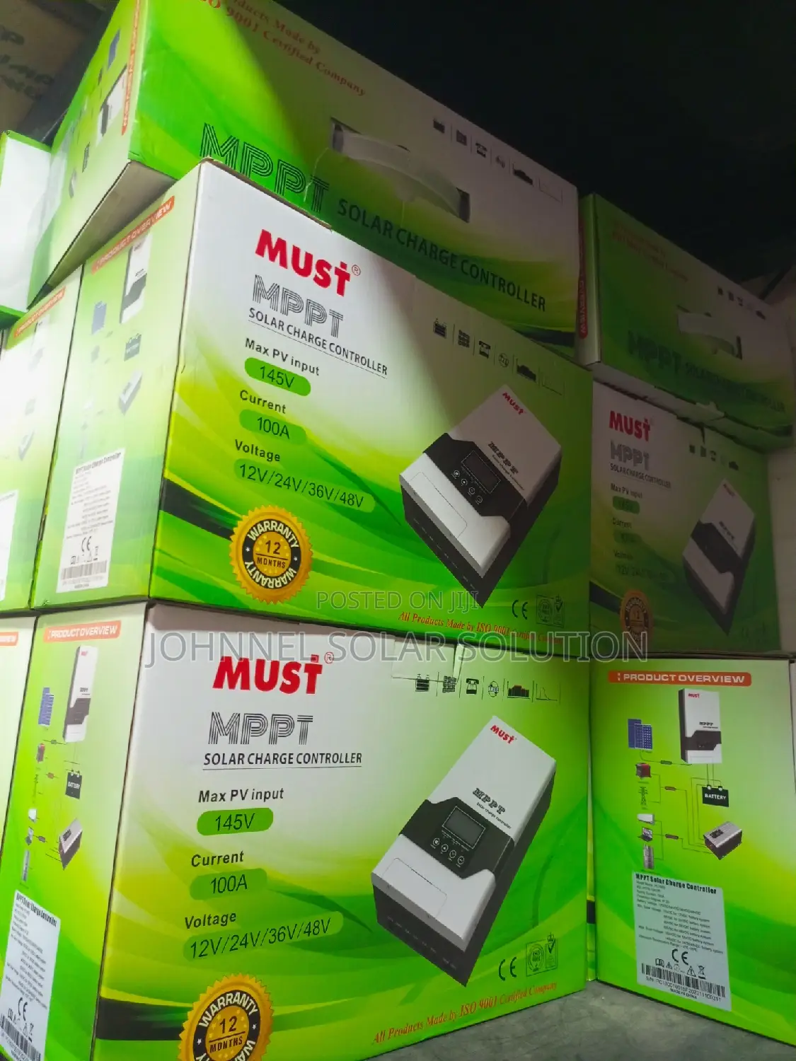 100amp 48V MUST Solar MPPT Charge Controller
