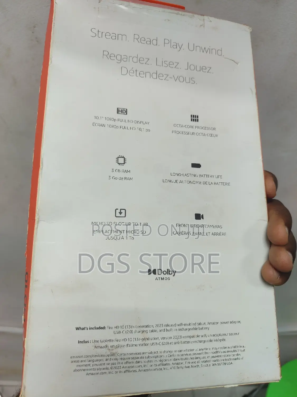 New Amazon Fire HD 10 64 GB