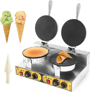 Commercial Double Waffle Maker