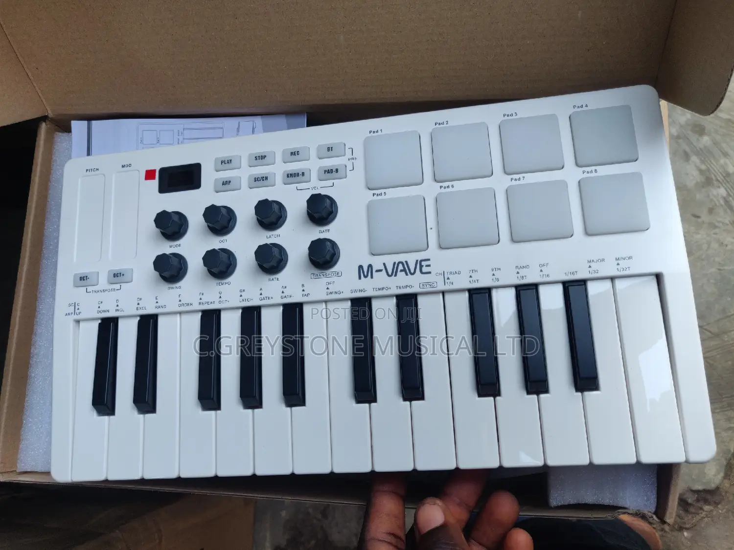 Studio Mudi Keybord M-Wave 
