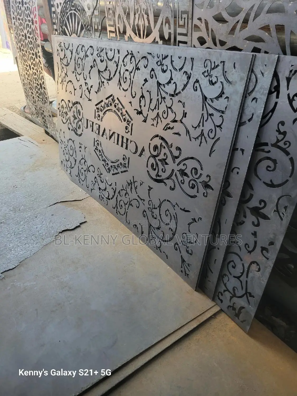 Laser Cut for House Design With Name on It