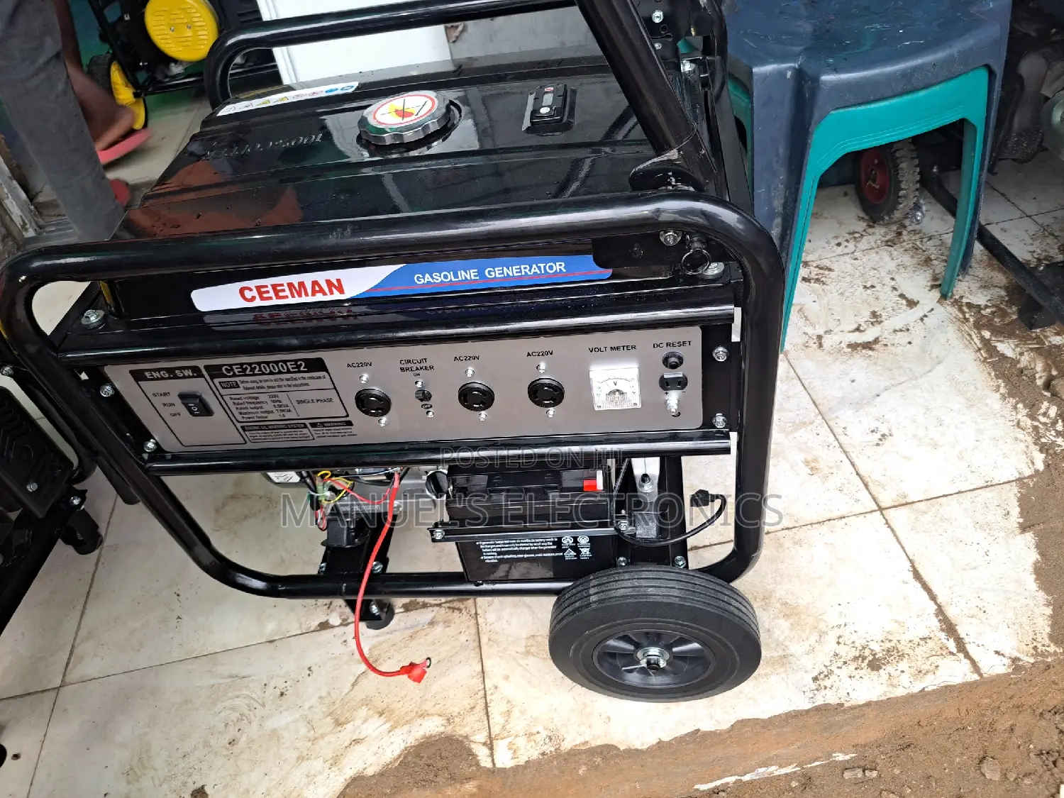 12.5kva CEEMAN Petrol Generator 100% Copper Coil