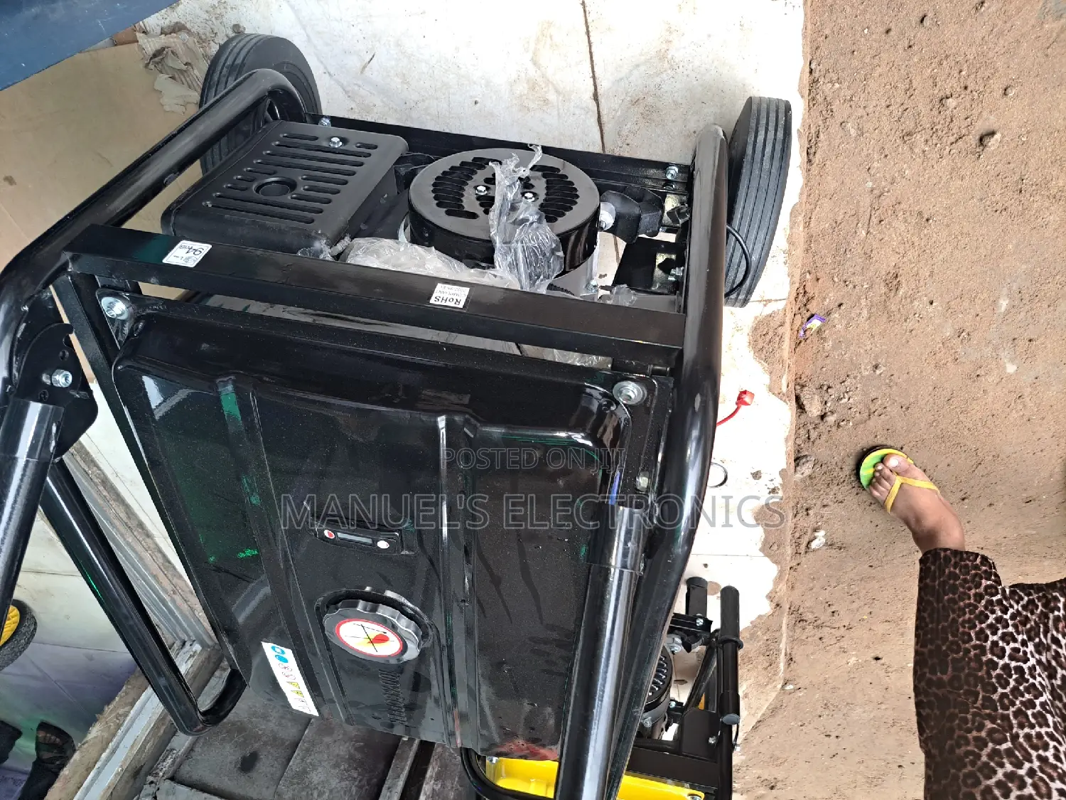 12.5kva CEEMAN Petrol Generator 100% Copper Coil