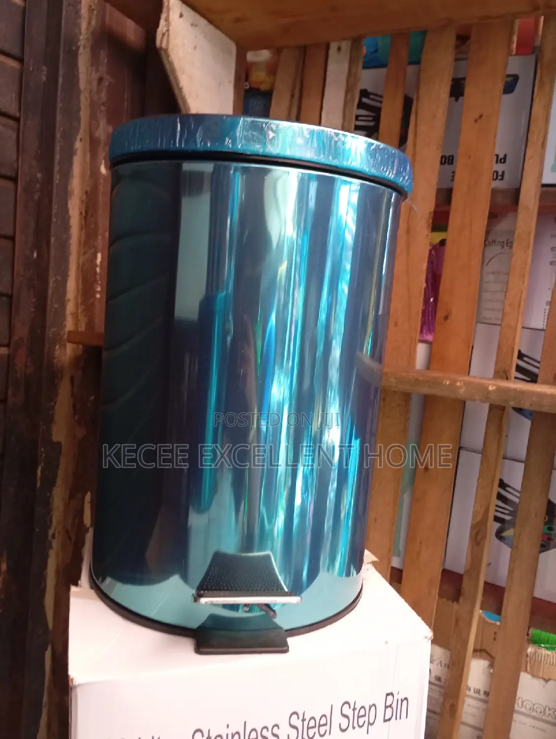 20 Liters Stainless Pedal Bin