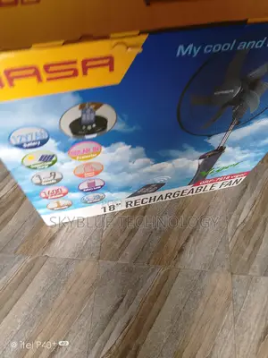Long Lasting QASA 18inch Rechargeable Standing Fan