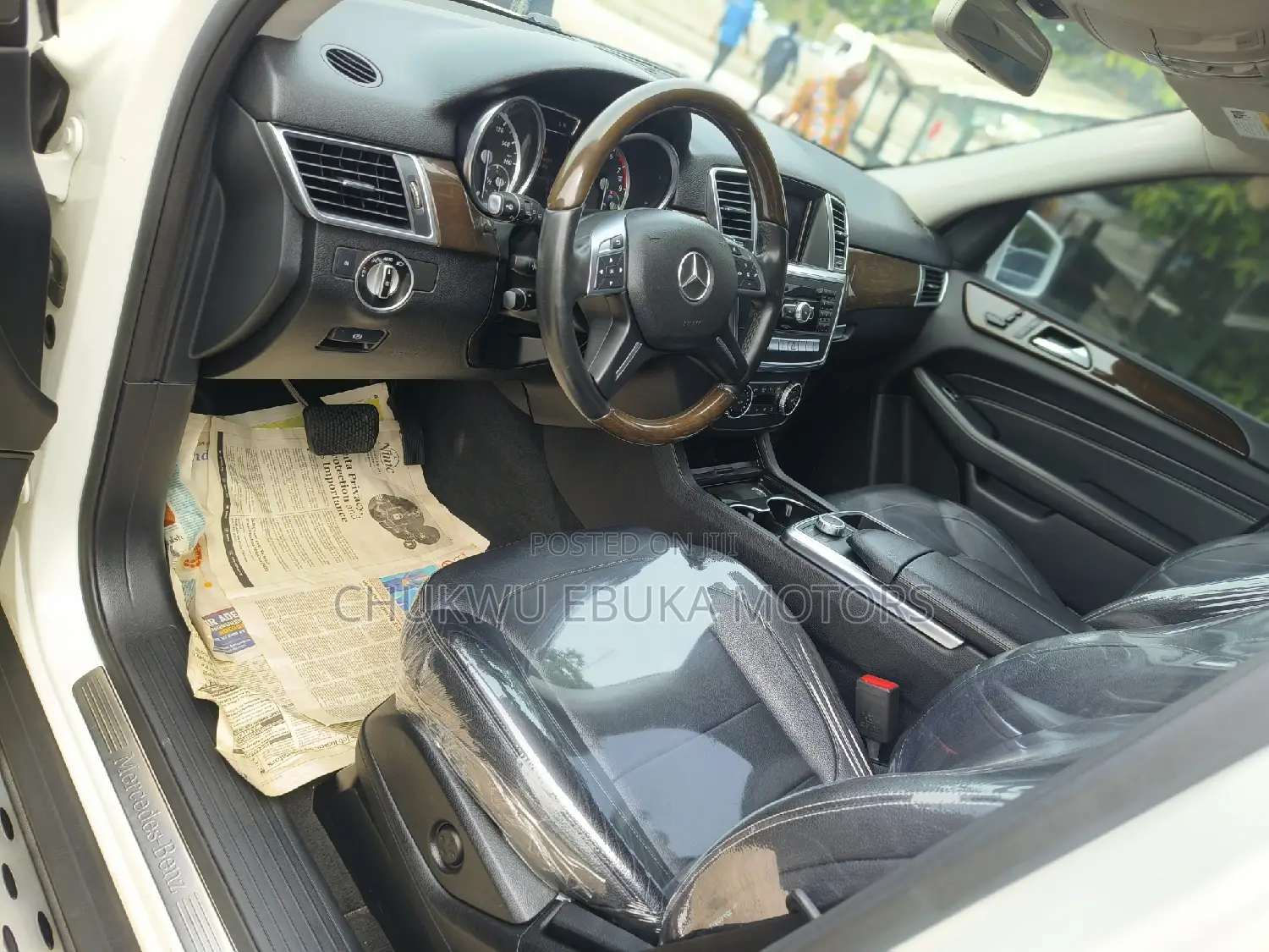 Mercedes-Benz M Class 2015 White