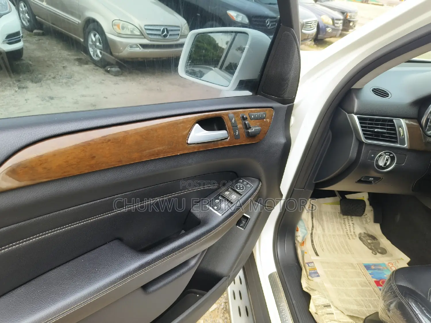 Mercedes-Benz M Class 2015 White