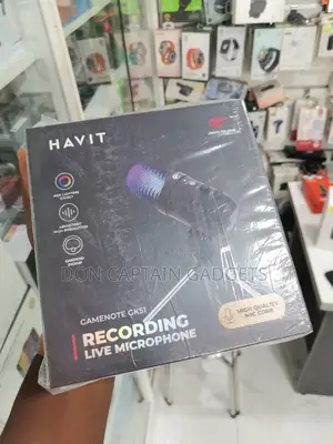 Havit Gamenote Gk51 Recording Live Microphone Podcast