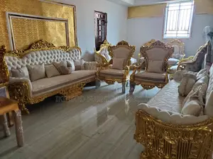 8seater Imported Turkish Royal Fabric Sofa Chair
