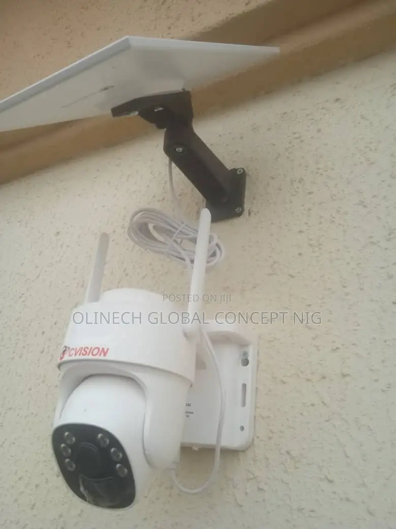 Cvision CCTV Camera With Sim Card Powered by Solar Panel