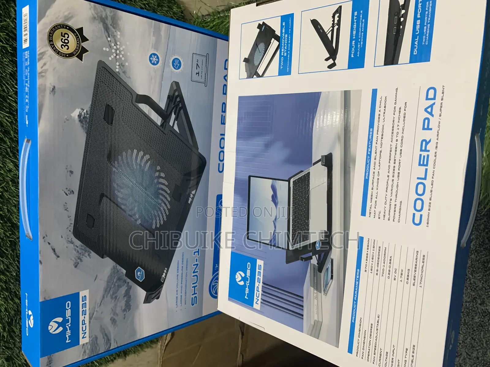 Ergostand Cooling Fan for Laptop