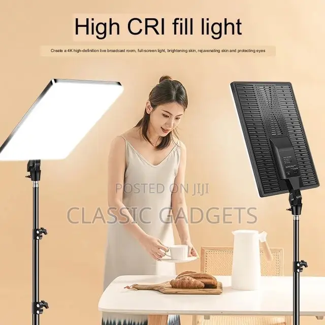 RL-24 LED Panel Light With Remote Control for Photography