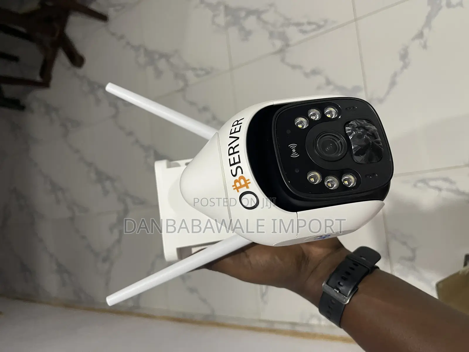 Observer Ultra HD Single Lens CCTV Security Camera.