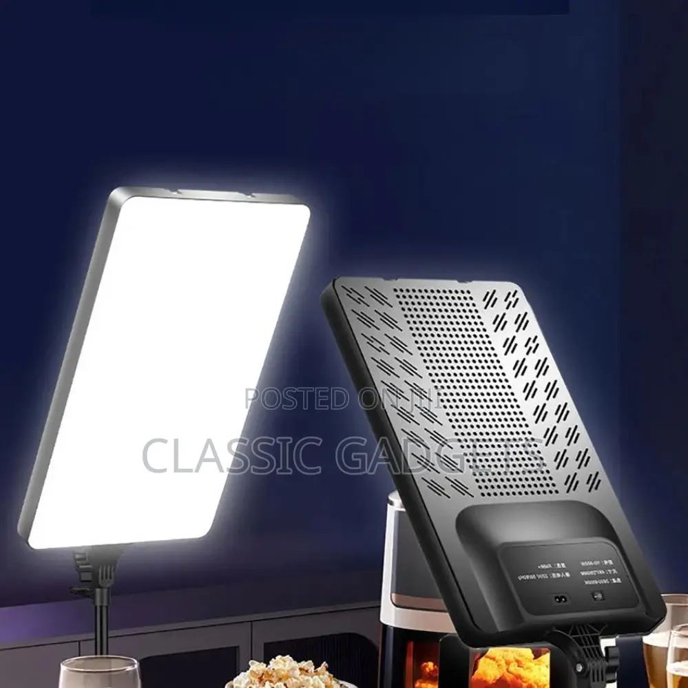 Led Rectangular Lamp Rl-16 With Remote Control and Tripod