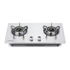 Qasa Stainless Steel 2 Burner Gas Cooker QGC-2B PREMIUM