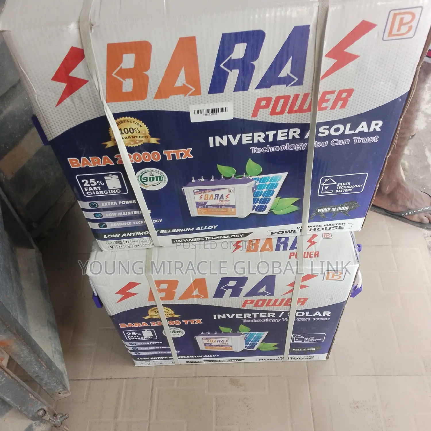 Solar Indian Battery