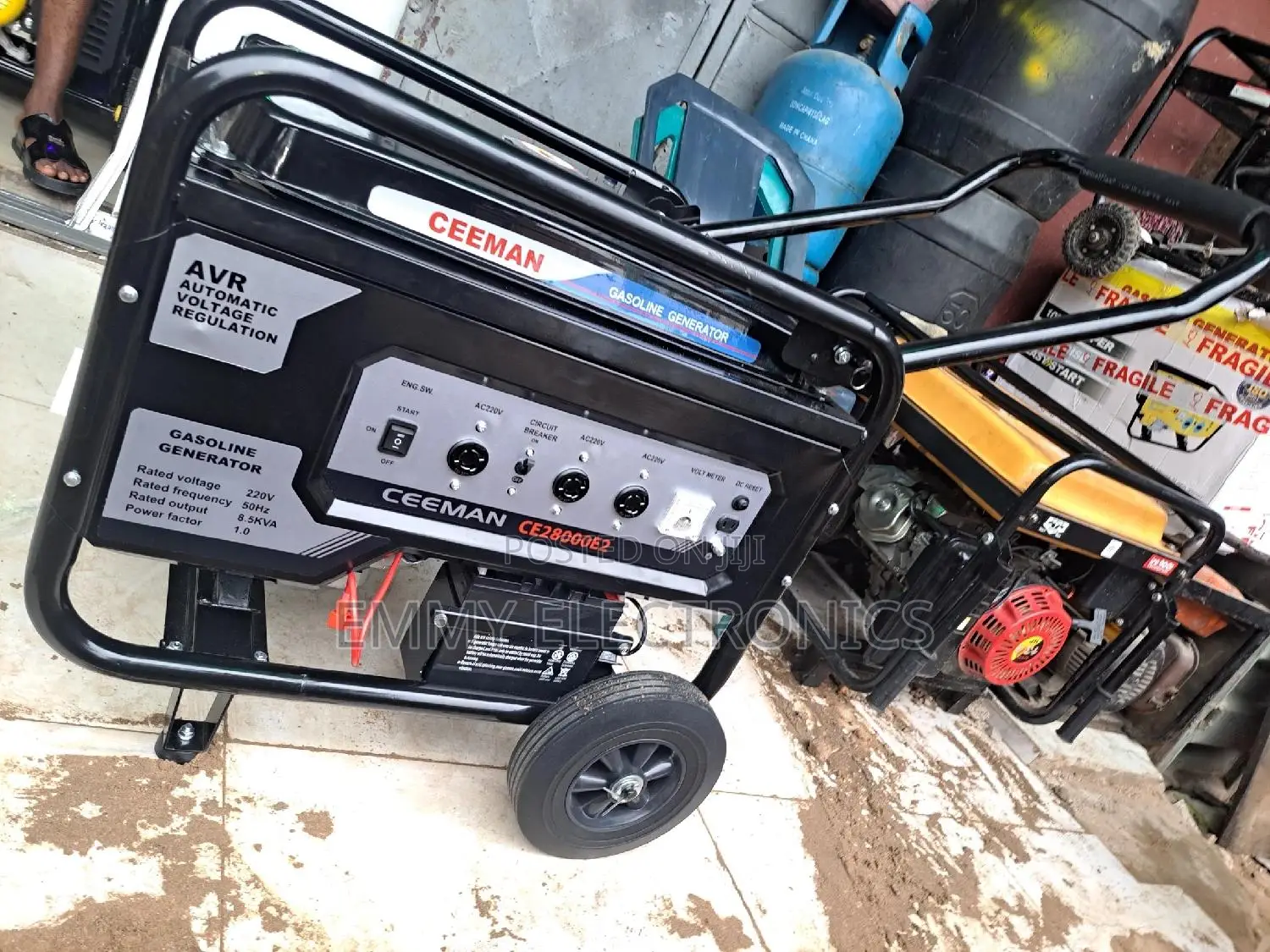 Ceeman Petrol Generator Model Ce7500e2 100% Copper
