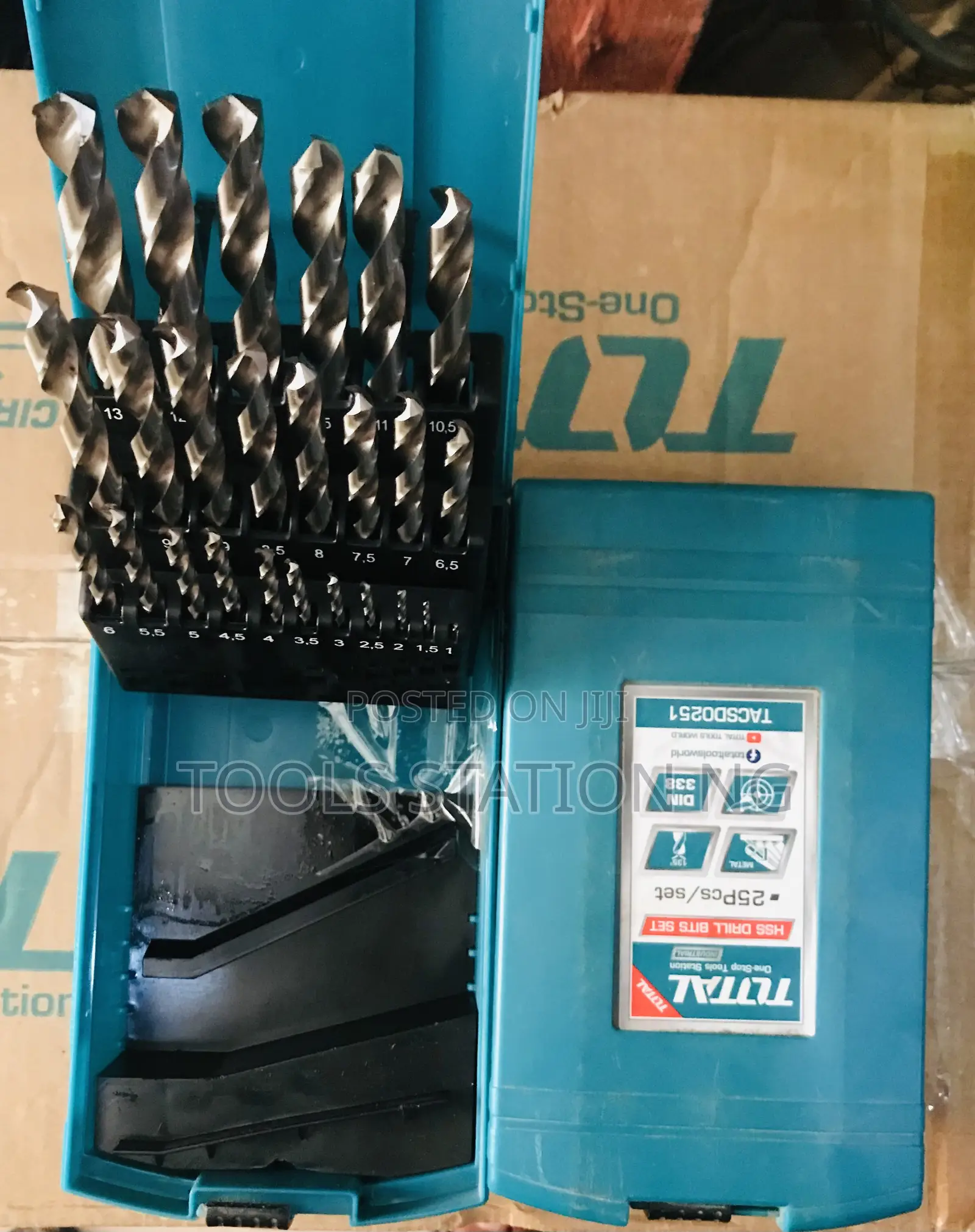 HSS Drill Bit Set "25pcs"