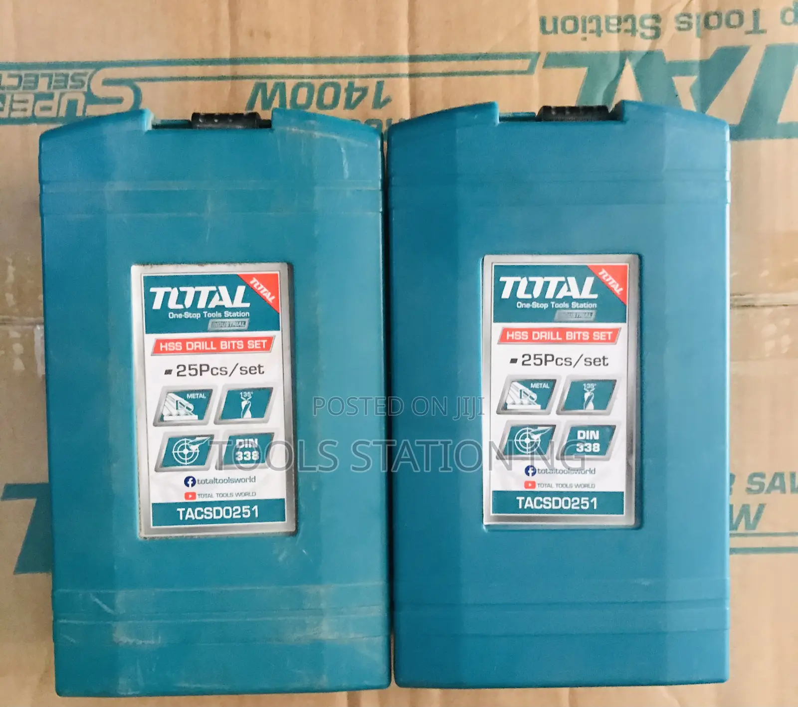 HSS Drill Bit Set "25pcs"