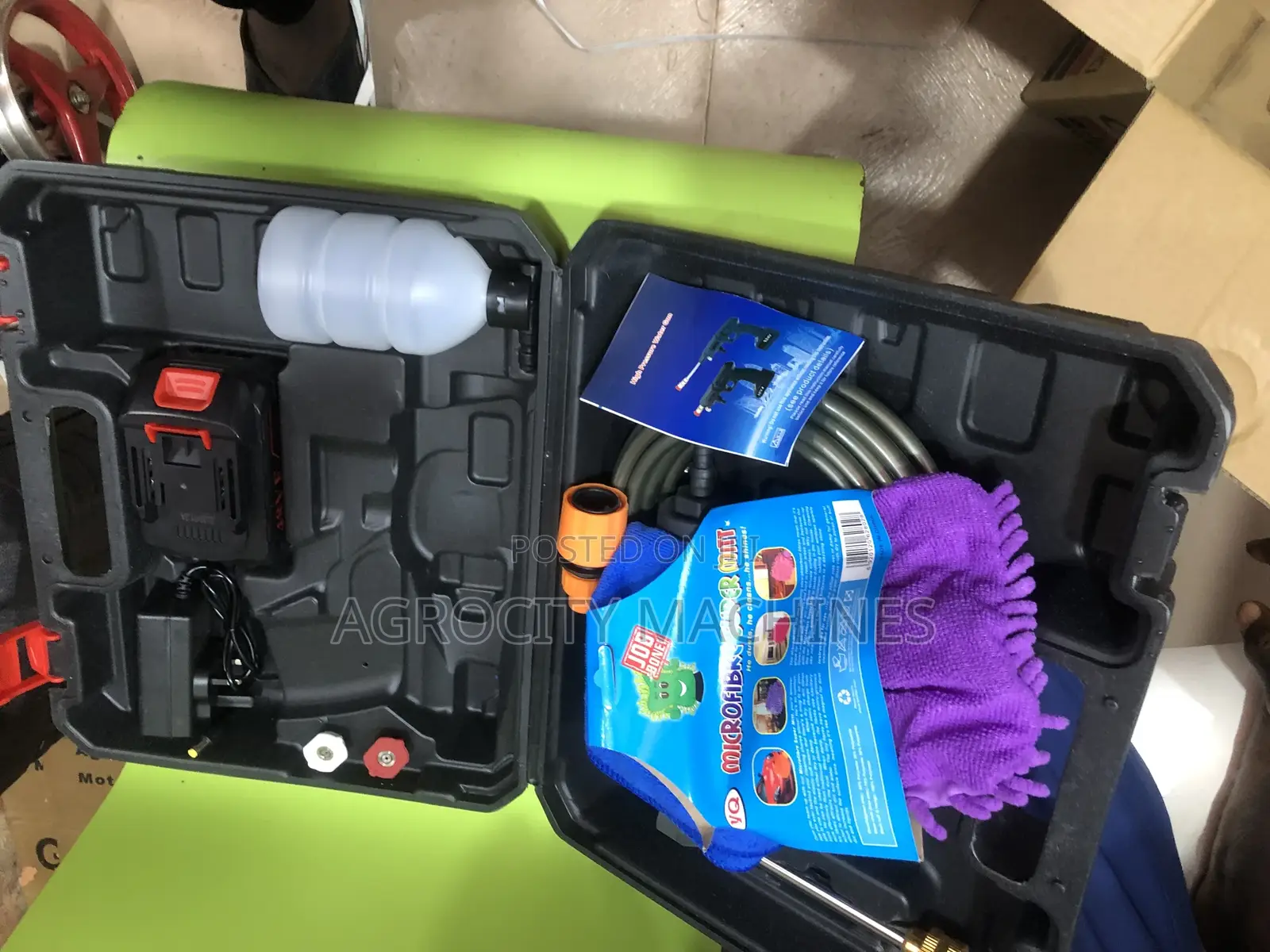 Rechargeable Battery Car Wash