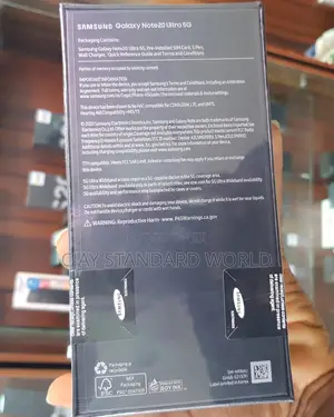 New Samsung Galaxy Note 20 Ultra 256 GB Black