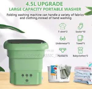 Foldable Mini/ Portable Washing Machine With Dryer 6.5ltrs