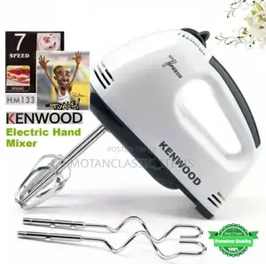 7 Speed Kenwood (350W)Electric Hand Mixer, Whisk Egg, Batter