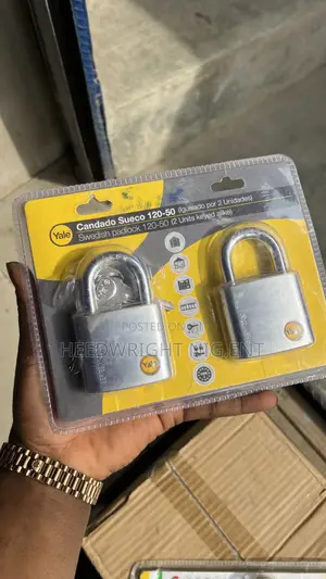 Yale Keyed Single Pack Padlock High Security