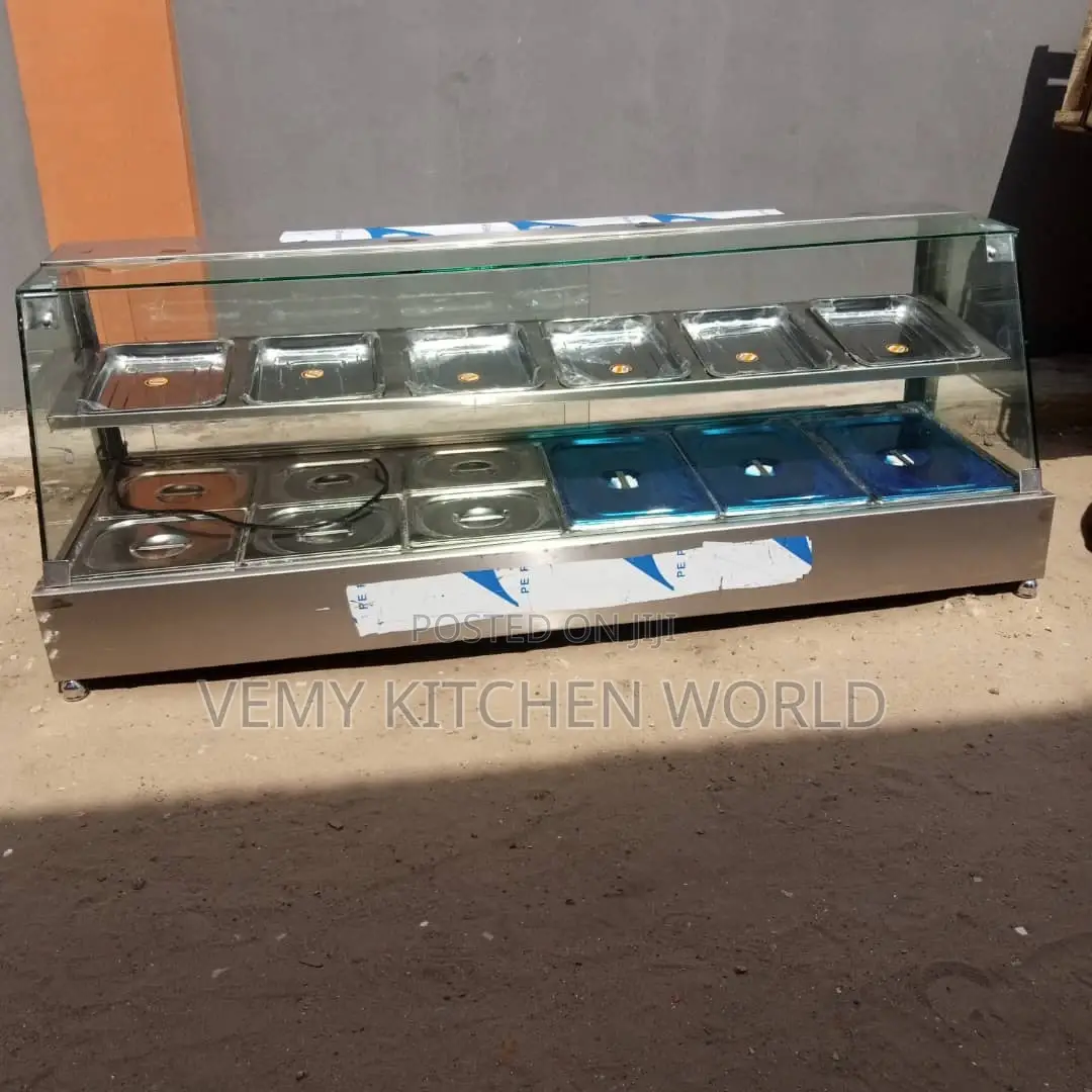 Display Food Warmer 6plates