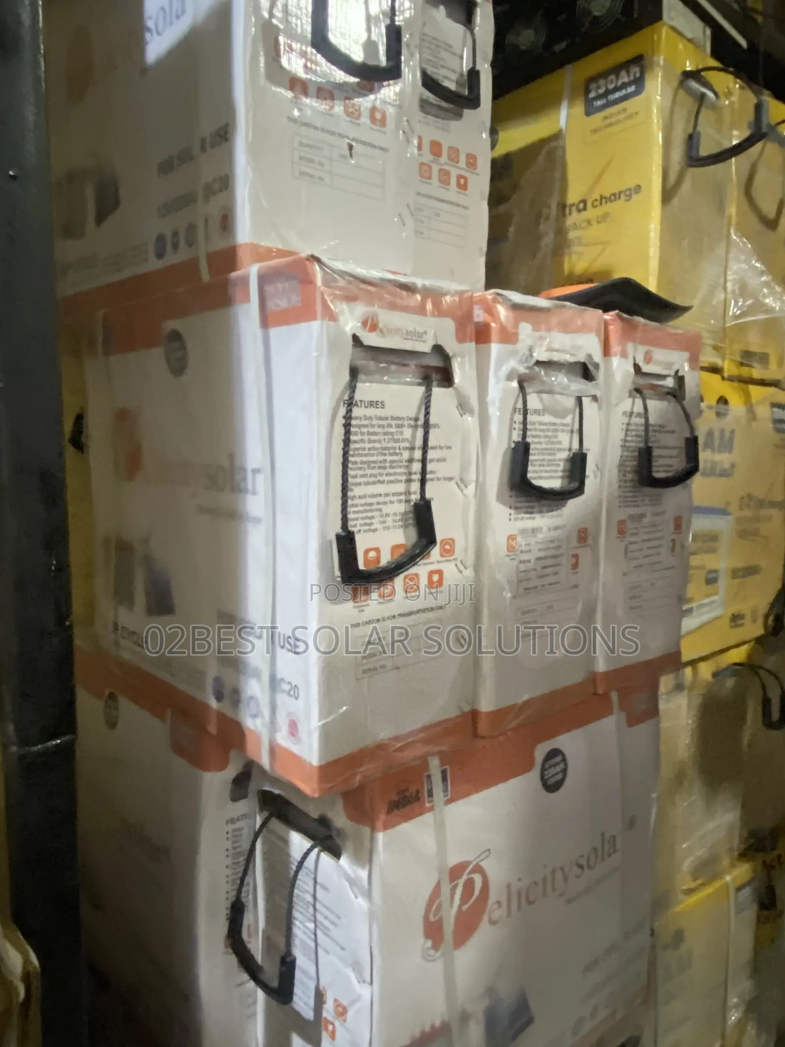Felicity 220amps Tubular Battery