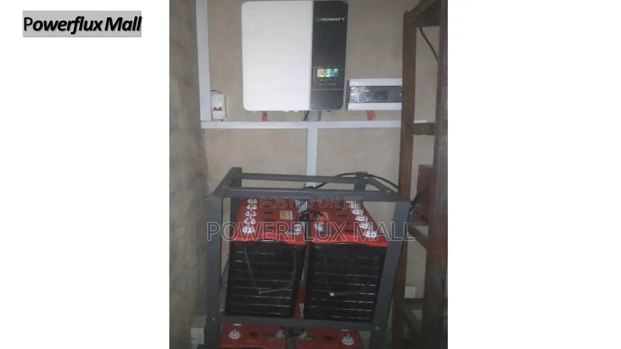 48v/5kva Growatt Inverter and Solar Solution(8panels)