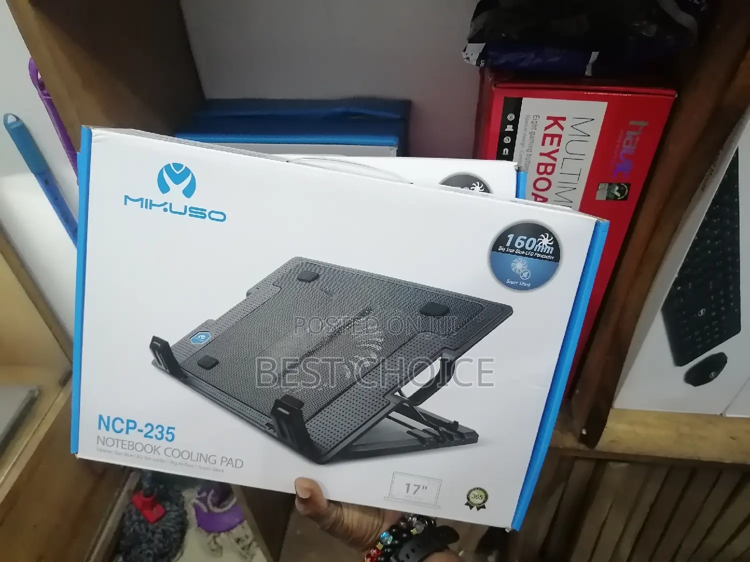Laptop Notebook Cooling Pad With Stand