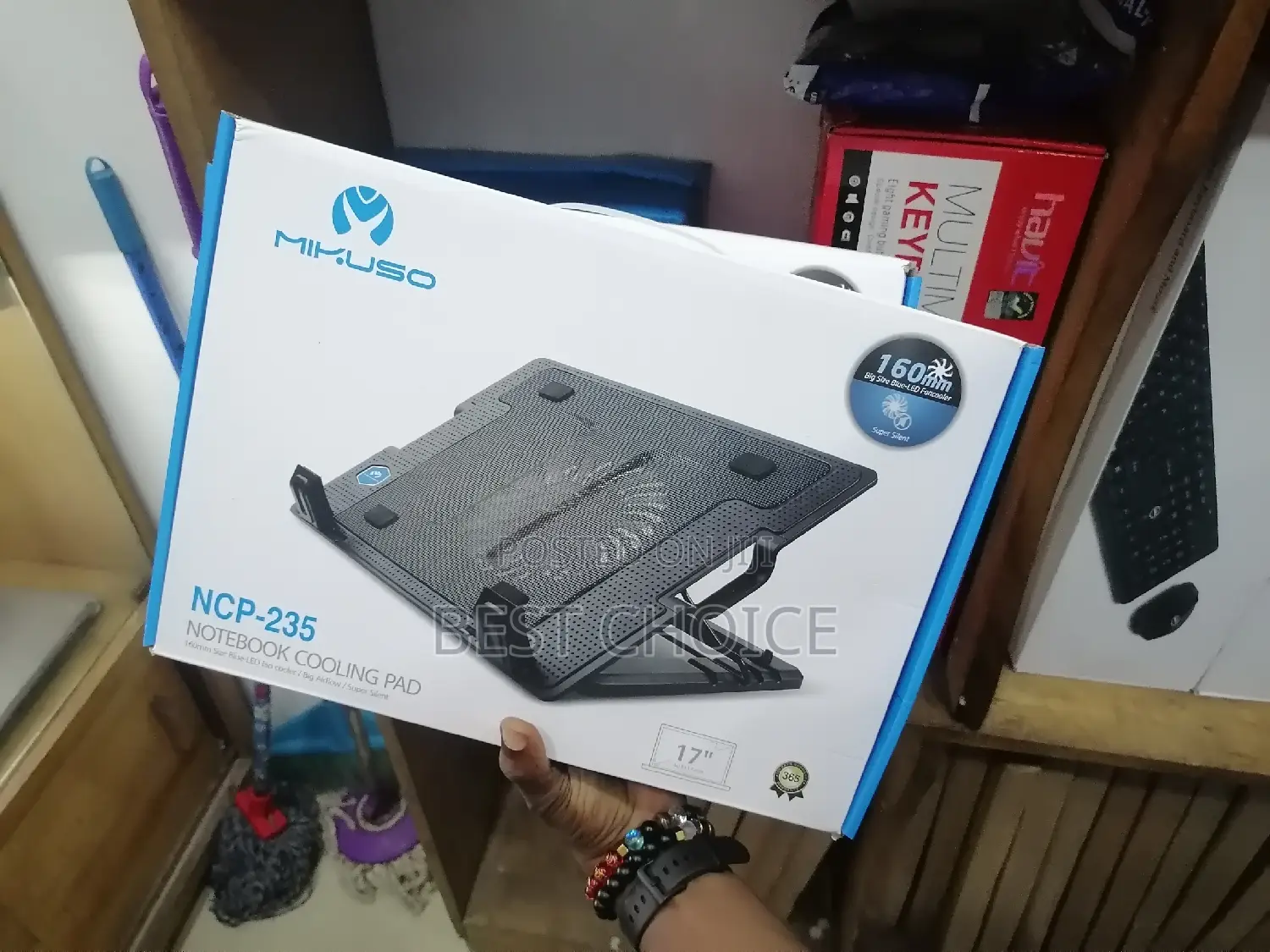 Laptop Notebook Cooling Pad With Stand