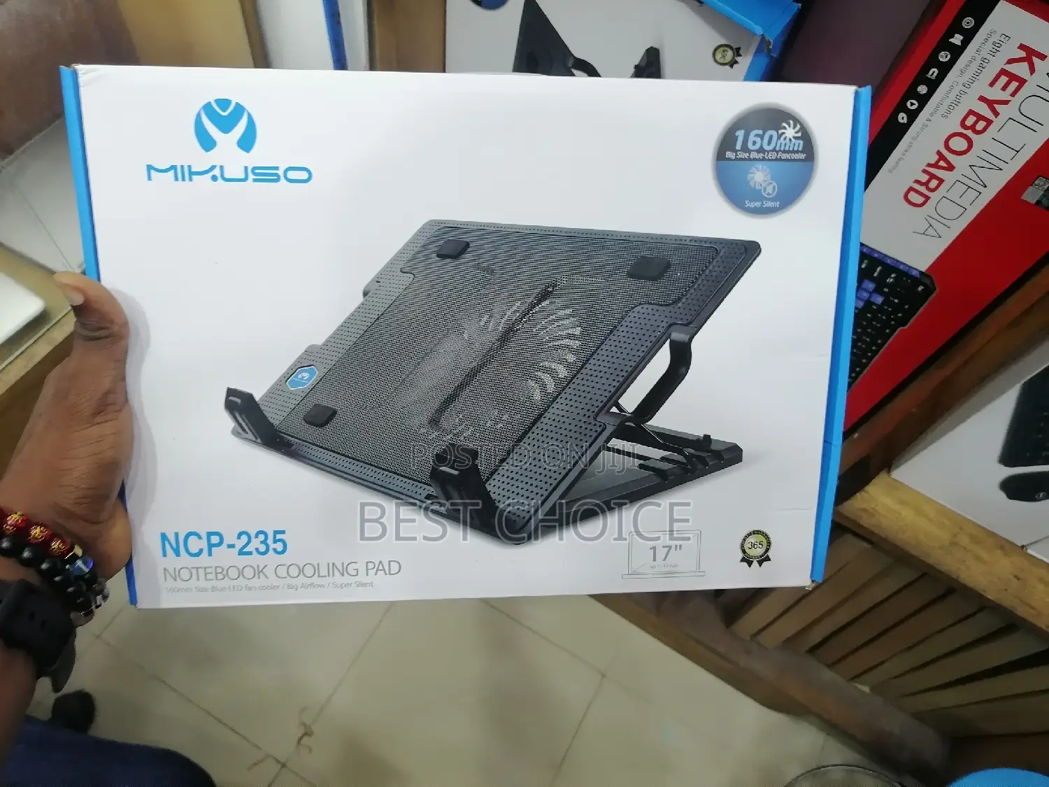 Laptop Notebook Cooling Pad With Stand