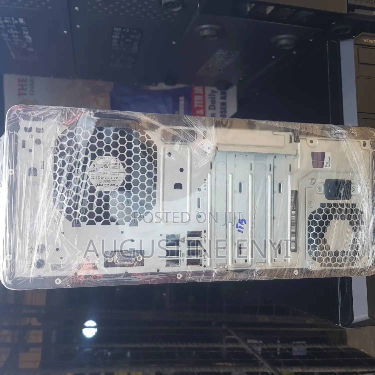 Desktop Computer HP EliteDesk 800 G3 8GB Intel Core I7 SSD 512GB