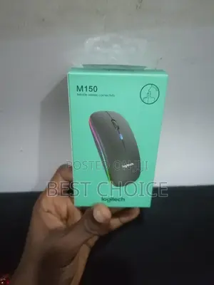 Logitech M150 Silent Wireless Rechargeable MOUSE LED Light