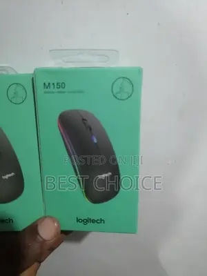Logitech M150 Silent Wireless Rechargeable MOUSE LED Light