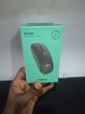 Logitech M150 Silent Wireless Rechargeable MOUSE LED Light