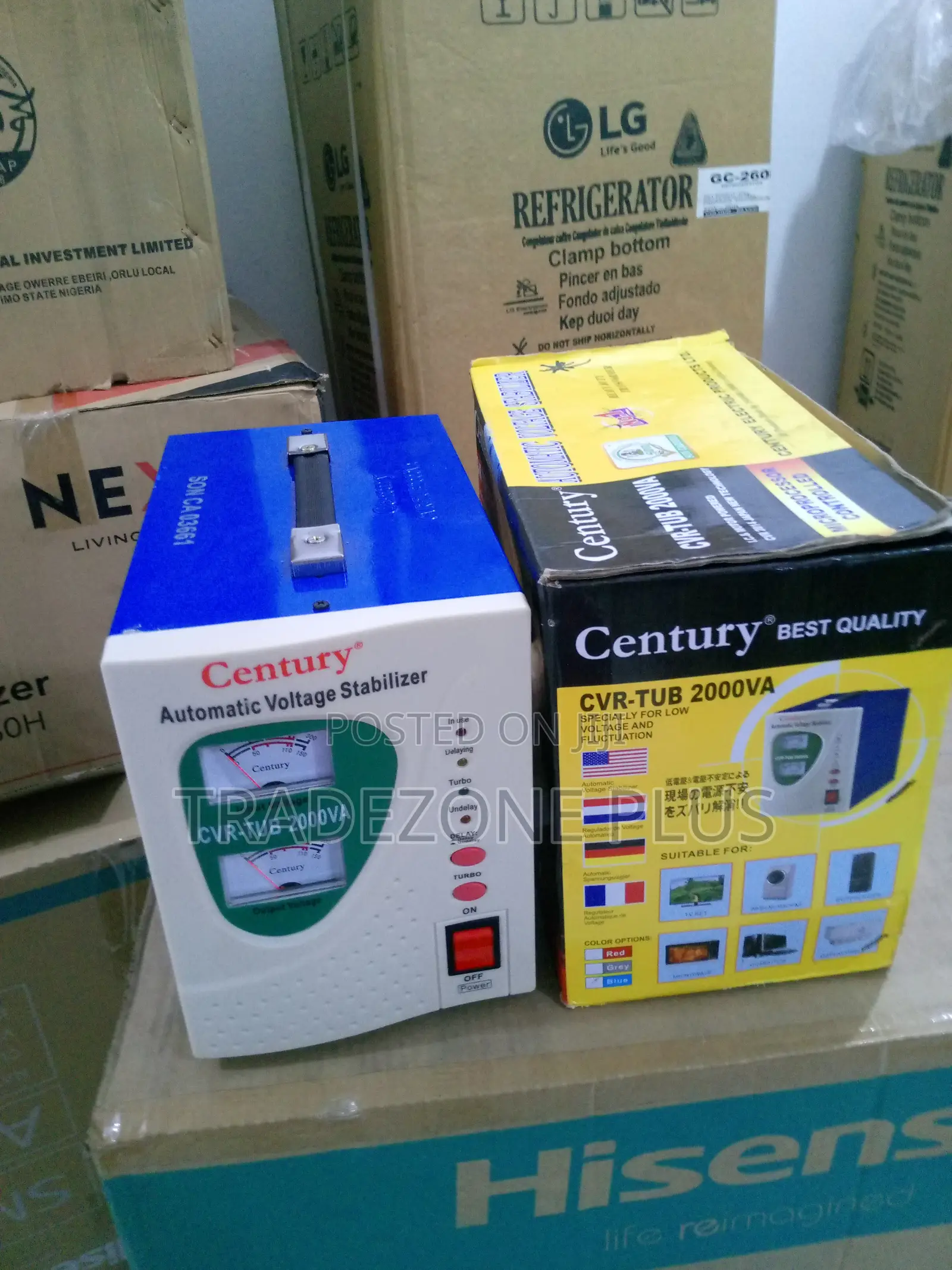 Powerful Century 2000watts Automatic Stabilizer