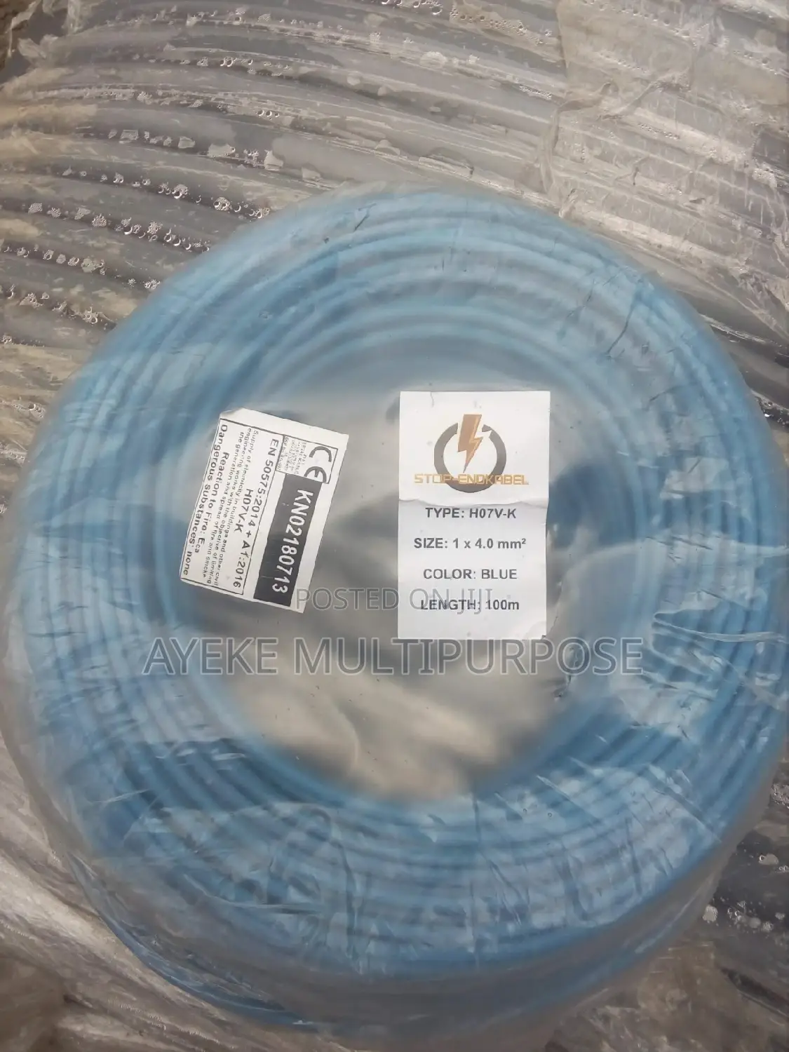 4mm Single Flexible Cable